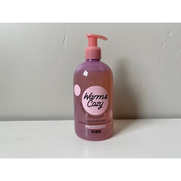 Victoria's Secret PINK Warm & Cozy Hand and Body Wash- 355ml/ 12 fl oz - Picture 1 of 4